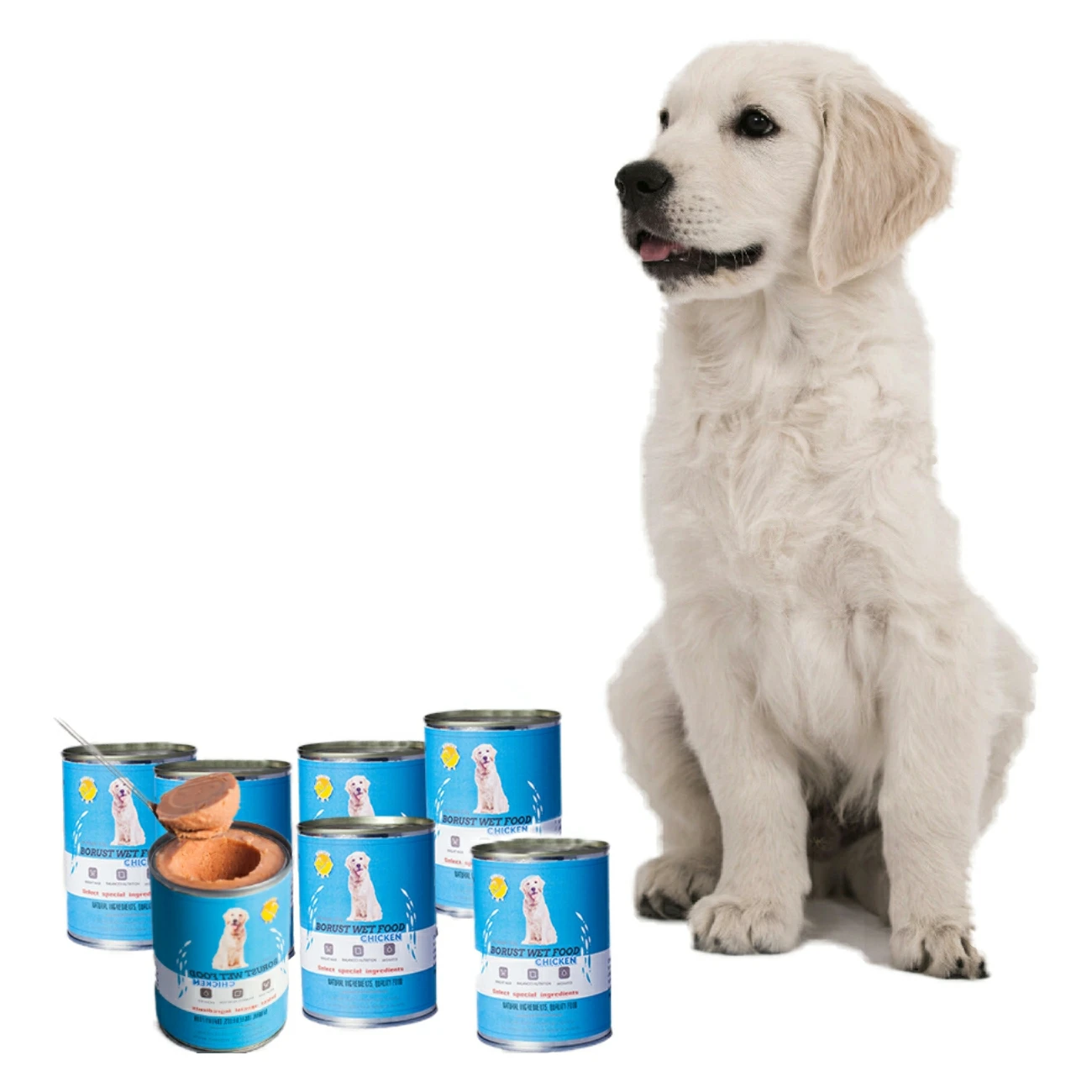 Outstanding Quality wet-dog-food Wide Varieties beef-pro-dog-food High Nutrition dog food brands from china