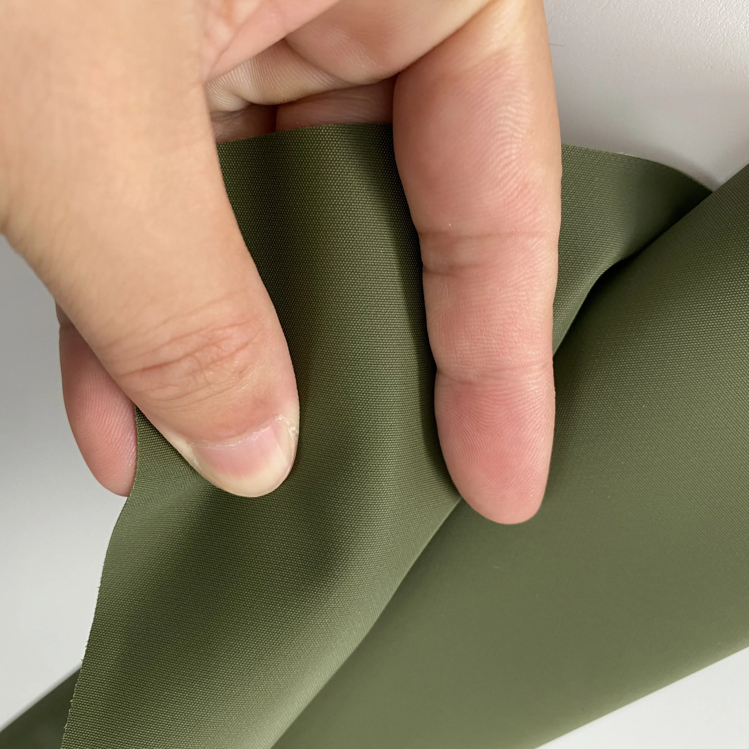 TOPAZ Customize Color 420D TPU Hypalon Natural Texture Ideal for Waterproof Tactical Pouch Bag Brown Manufacturer