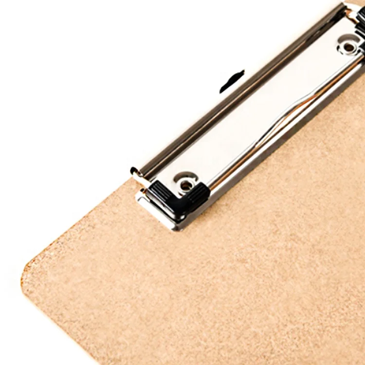 Clipboard clip with hanger and rubber corner 70mm/100mm/120mm length