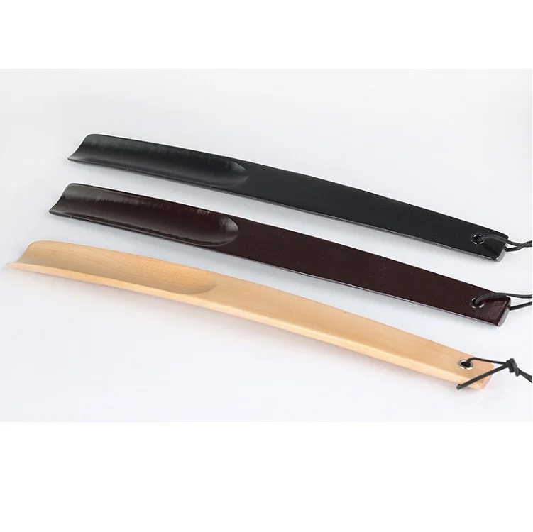 38cm long lotus wood shoe horn