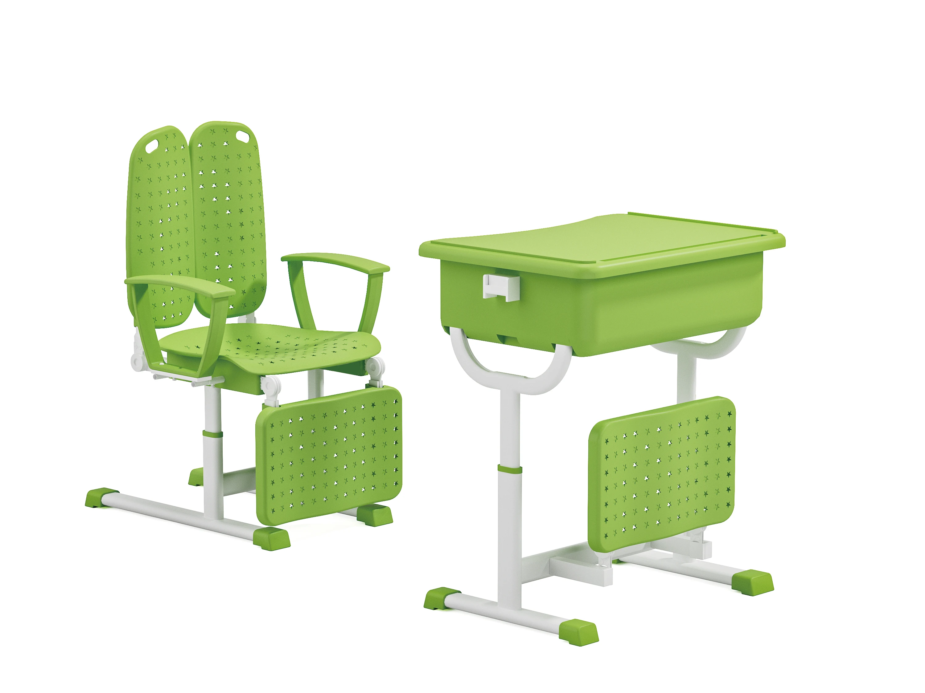 Classroom study furniture Custom school furniture classrooms student desks and chairs manufacturers comfortable steel desks
