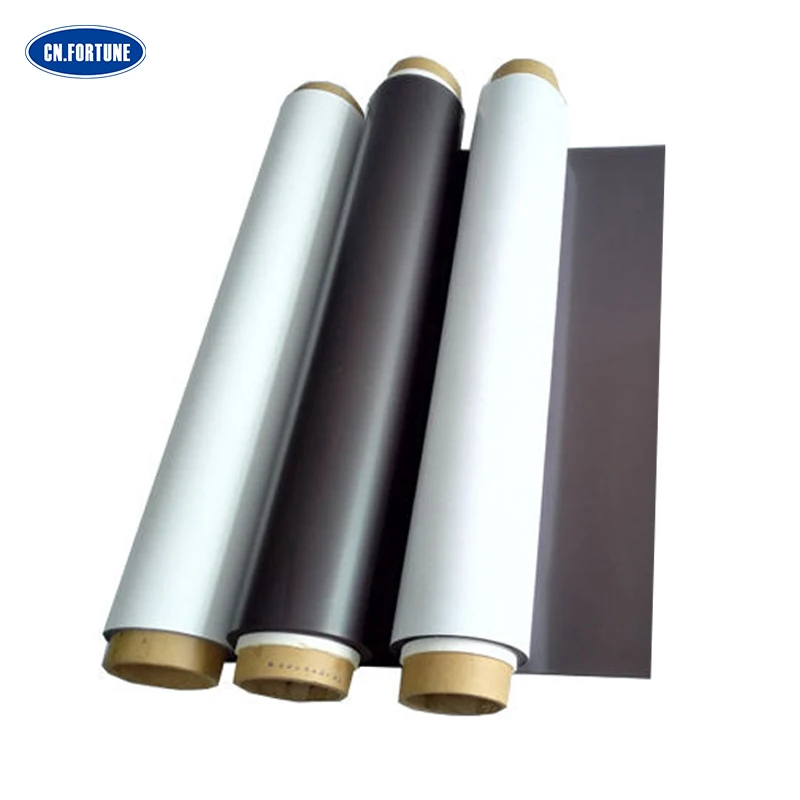 Good Quality  Magnetic Rubber With Self-Adhesive Self Adhesive Film High Magnetic For Car Magnetic Sticker With Good Price