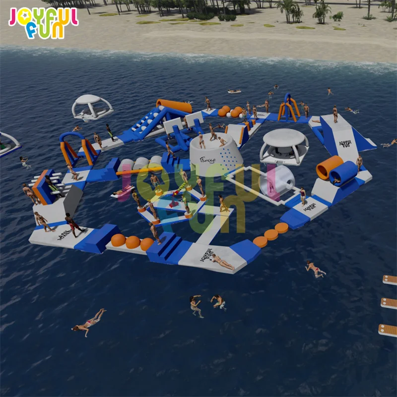 JOYFUL FUN adult inflatable water park inflatable water games inflatable water obstacle course