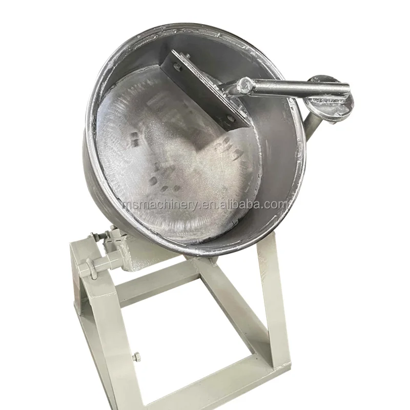 MS 0.8-1.5T/H Hot Sale Organic Chemical Fertilizer Granulator Machine  Disc Granulator