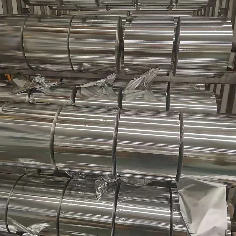Wholesale 1235 8011 8079 Food Aluminum Foil Paper Coil Price Per Ton Heavy Duty 11 12 20 30 35 Micron Jumbo Roll Aluminum Foil