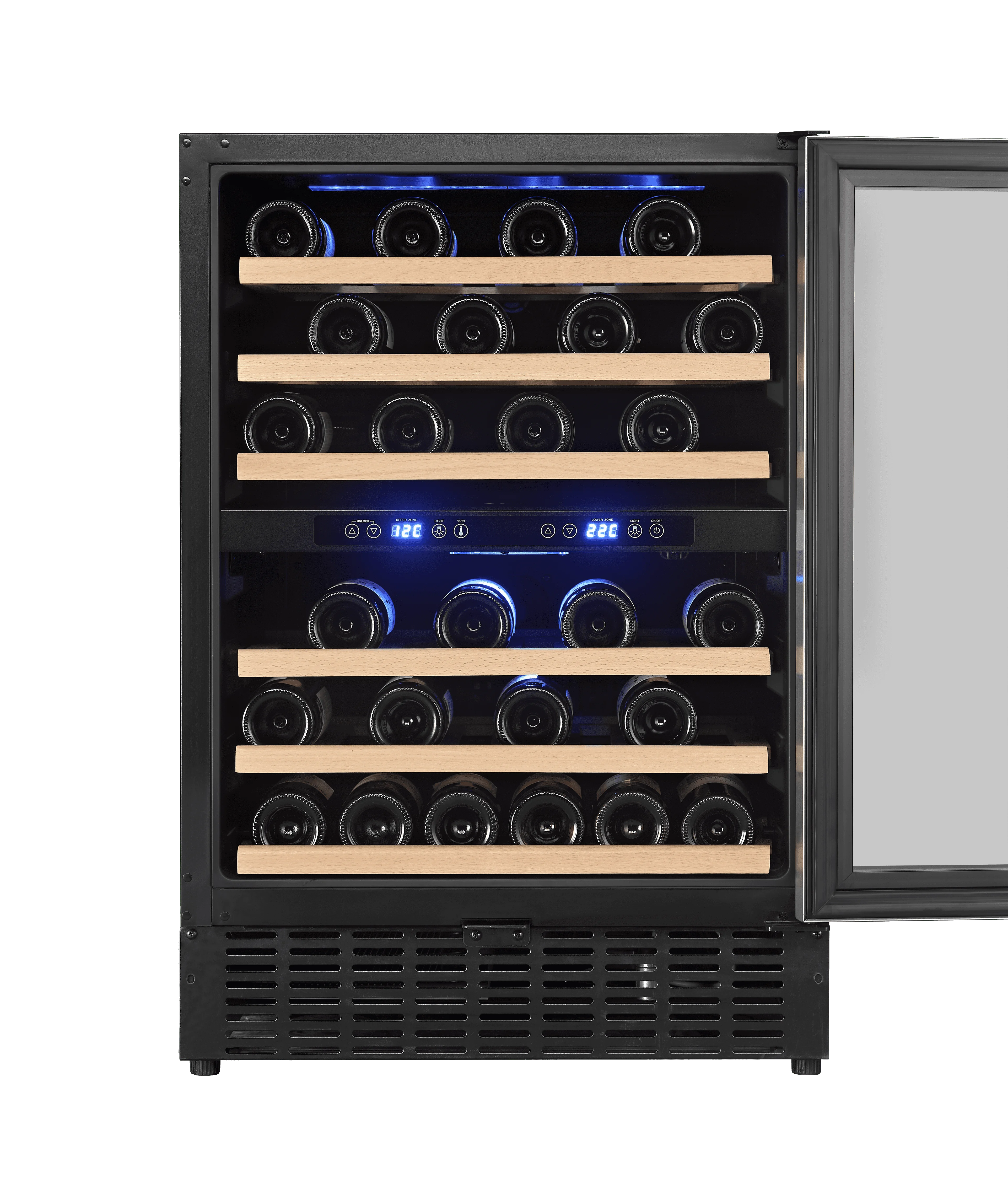 Electric  Beer Beverage Cooler Red Wine Cabinet Refrigerator Low Noise SRW-54D