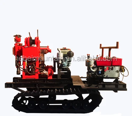 150m 180m depth borehole core portable rotary hydraulic water well drill rig machine