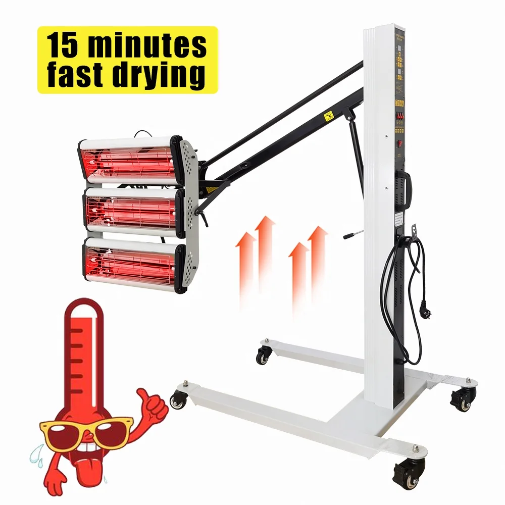 hot sale universal auto car painting room car paint oven spray booth car repair spray paint 3000w