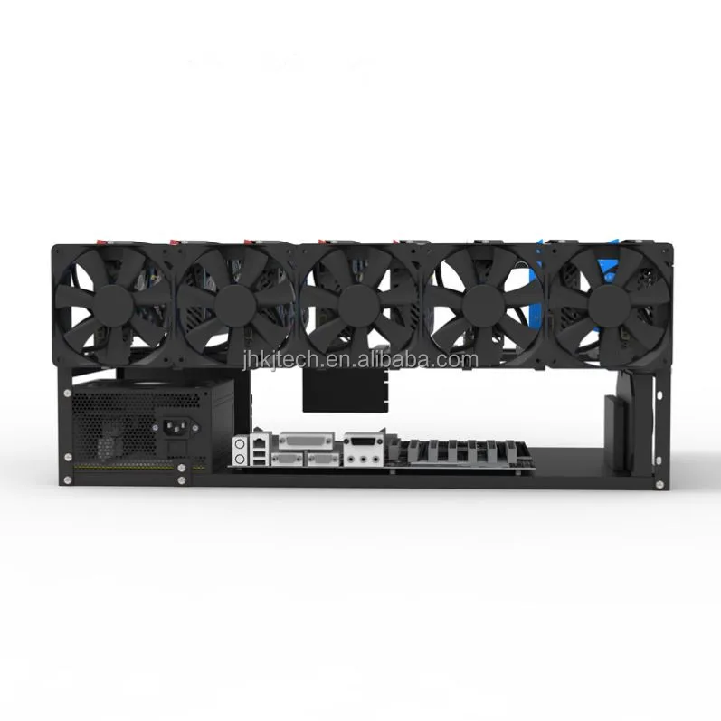 Горячие продажи продукта 8GPU под открытым небом Mining Rig стальная рама 8 GPU Miner стеллаж для выставки товаров на