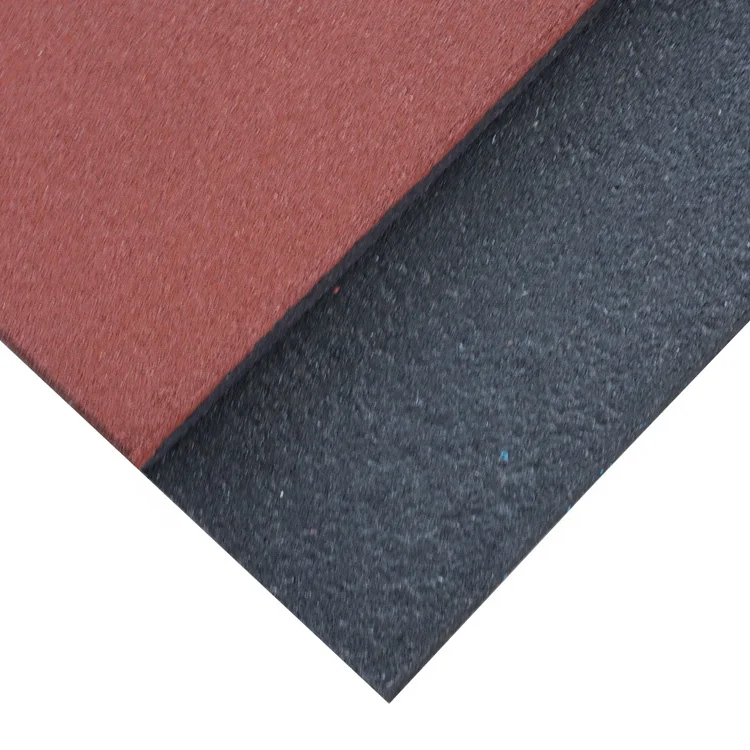Non-toxic gym rubber flooring Recycled gym rubber floor mats