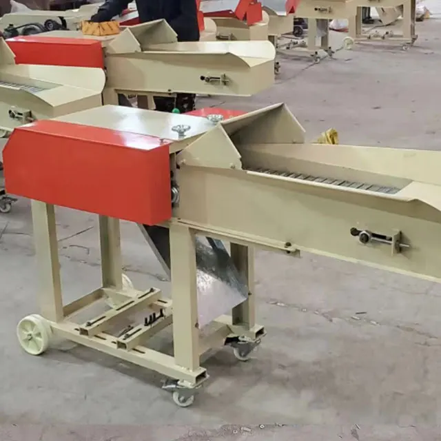 Electric Chaff Cutter and Grinder Combined Machine | Factory Direct Livestock Forage Shredder Cutter