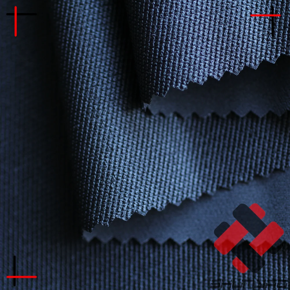 4 way stretch polyester soft spandex fabric for tracksuit