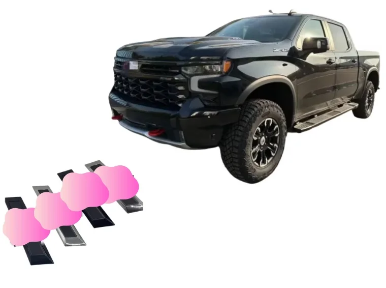 Front And Rear Emblem Modification Mesh Label Rear Trunk Label Stickers Accessories