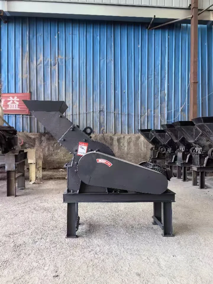 Mine small crusher Construction waste shredder small mobile coal glass gold ore rock crushing machine