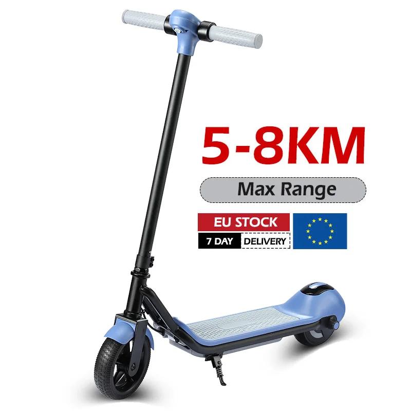 MK029 EU US Warehouse 110W 6.5 Inch 5-8Km Range Foot Scooter Adjustable Kid Child Kick Scooter