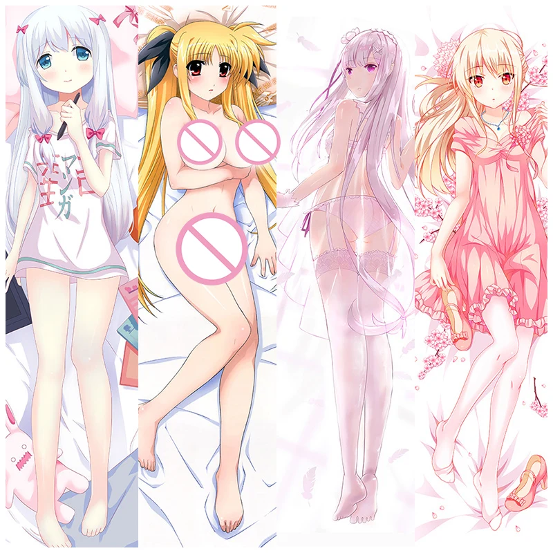 customized digital printing hentai pillow sexy anime dakimakura dust japanese 18x dakimakura