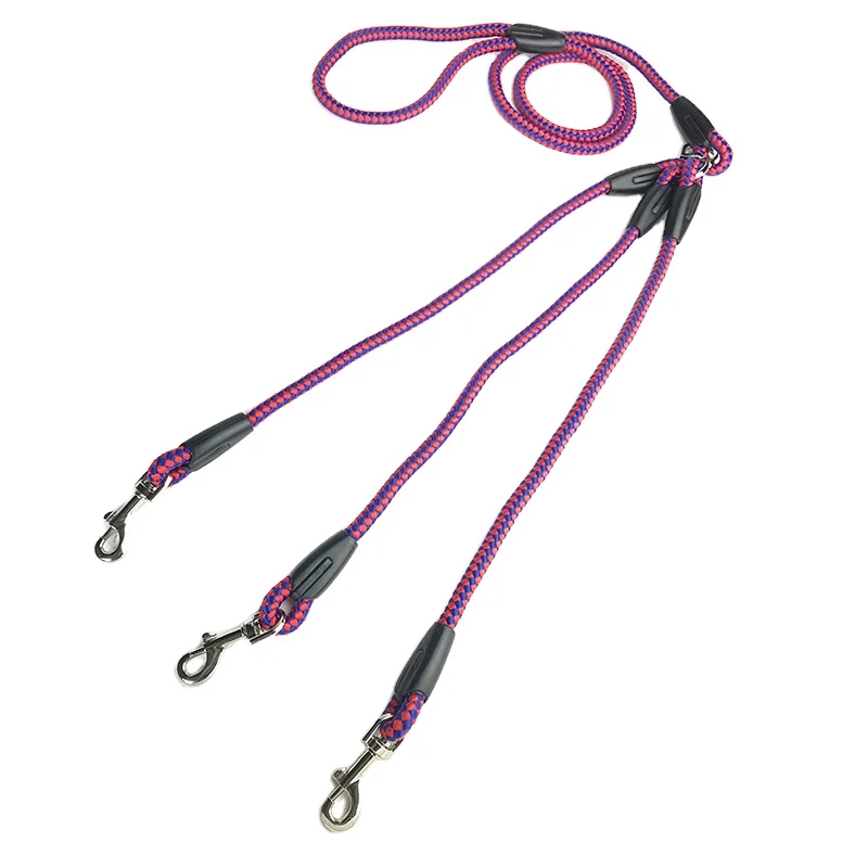 One-for-three Leash Multi-head Walking Dog Leash Pet Teddy Bear Leash Pet Supplies