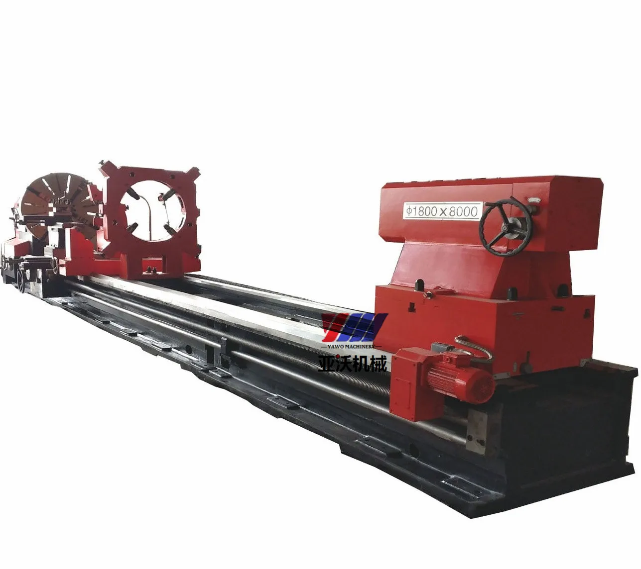 Heavy duty placa de torno torno industrial  CW61180X8m lathe
