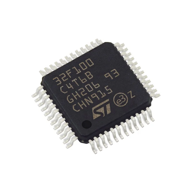 STM32F100C4T6B Microcontrollers IC MCU 32BIT 16KB FLASH 48LQFP integrated circuits ic chip STM32F100C4T6B