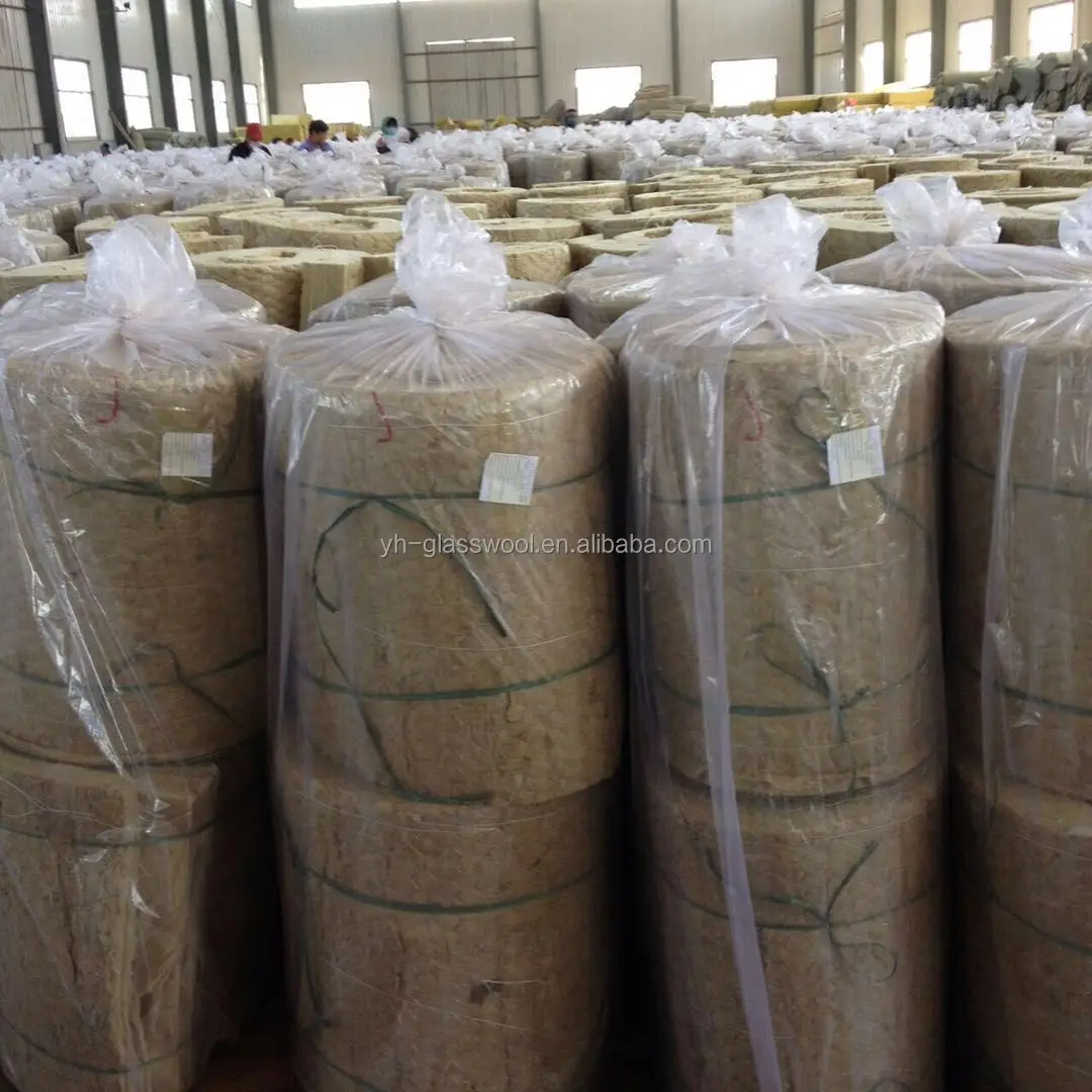 Good Quality Rock wool wire sewed felt rock wool insulation roll