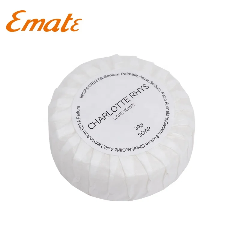 Hot sale mini soaps for hotels hotel soap pleated wrap