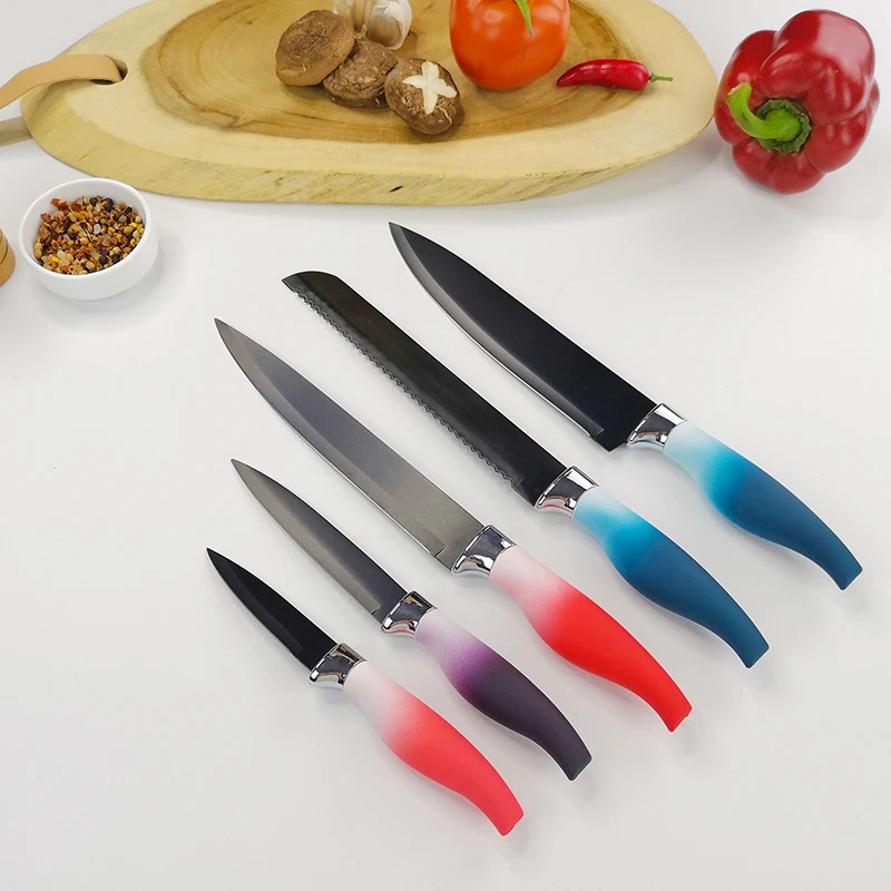 New Arrival Sharp Kitchen Knife Meat Cleaver High Carbon Steel Professional Chef Knife set