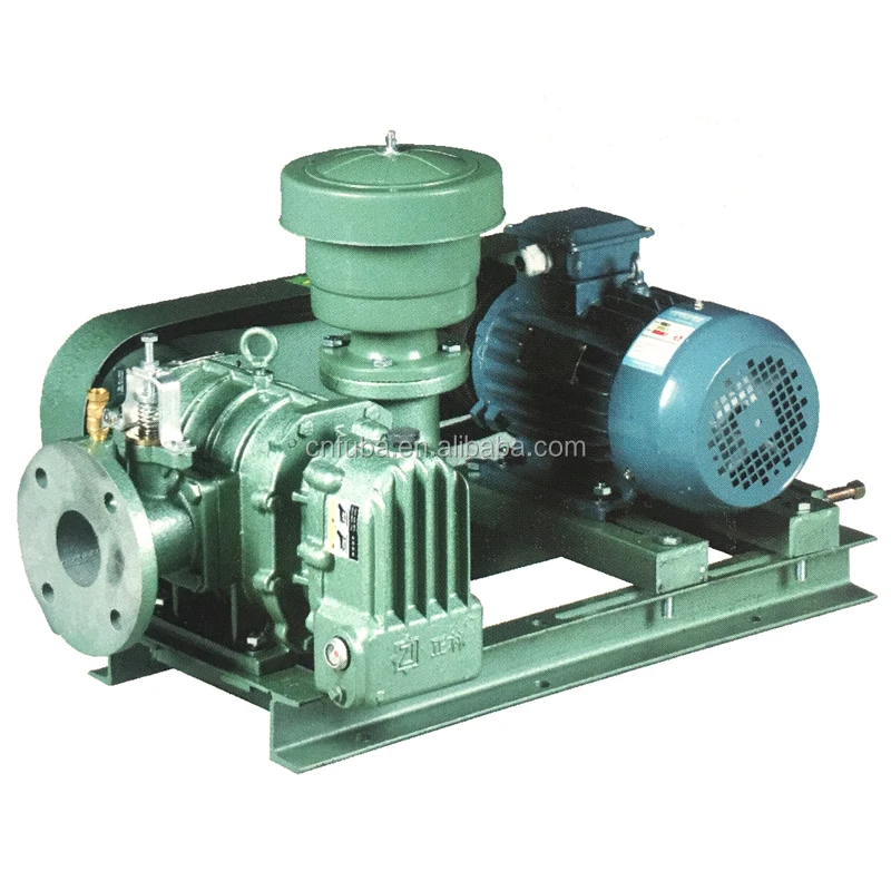 Factory Direct Sale Three Lobes Roots Blower High Pressure Low Noise Electric Suction Vacuum Pump Air Blower for Cement Biogas