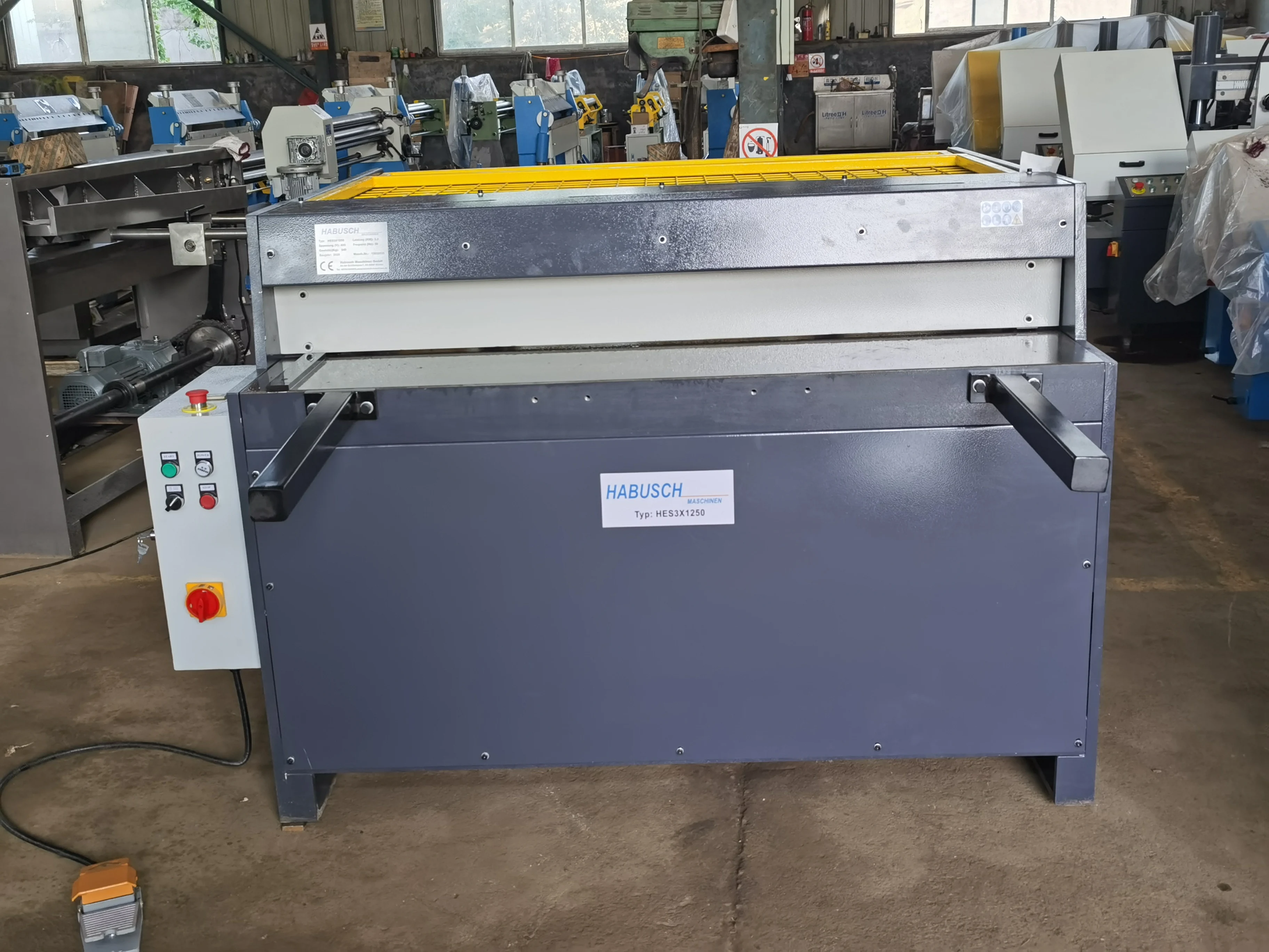Q11-2X2050 Richon  Electric Steel Plate Guillotine Shear Electrical Shearing Machine metal sheet bending machine