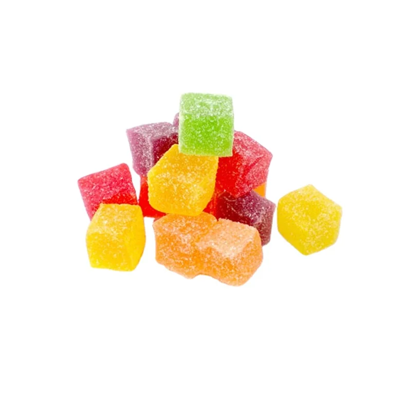 Professional Customization Cube Shape Candy Chewing Fruit Candy