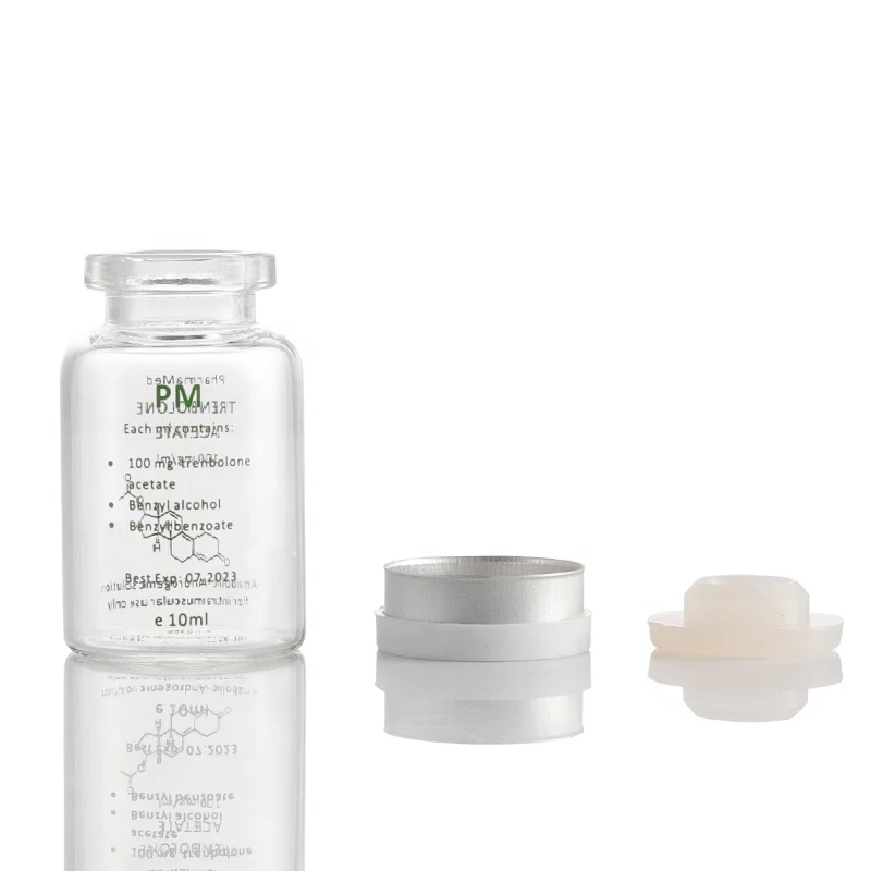 Different size available freeze dried injection vials screen logo printed 3ml 5ml 10ml pharmaceutical vial