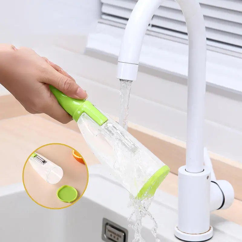 Cutting Supplies Household Storage Type Scratcher Vegetables Fruit Skin Knife Device Peeler with Tube