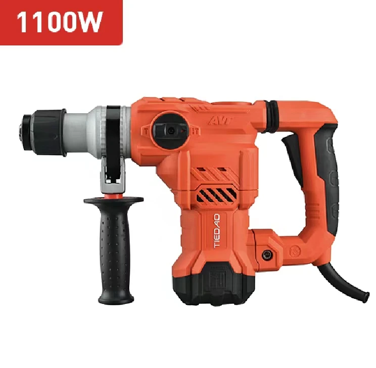 TIEDAO 30132 professional factory price Wholesale 1100W Rotary hammer 26mm power tools with 2 functions