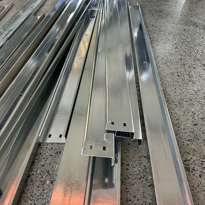 Full Automatic  purlin roll forming machine CZ quick changing model machine