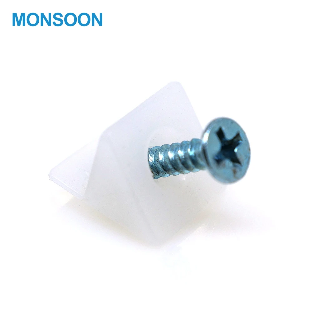 Прямая Заводская цена Пластиковая полка MONSOON для шкафа мебели фитинги опорные штифты