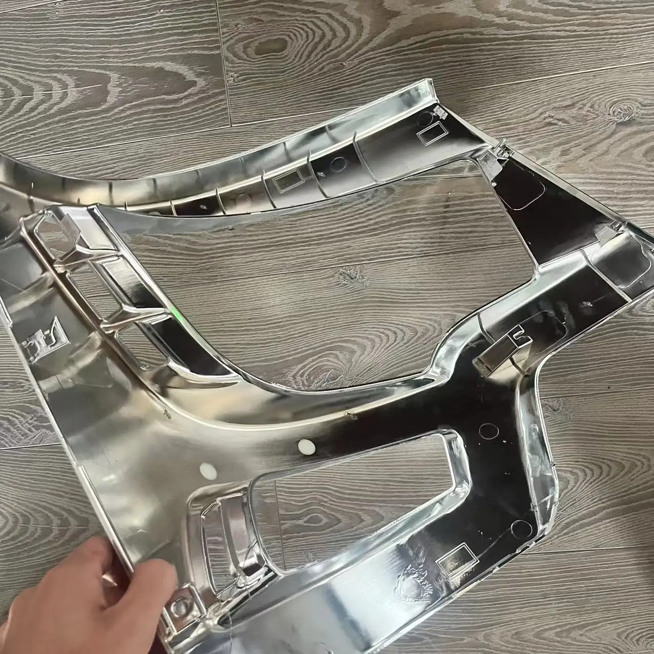 NEWTHINKING PARTS  chrome light frames for Mitsubishi Fuso new SUPER GREAT