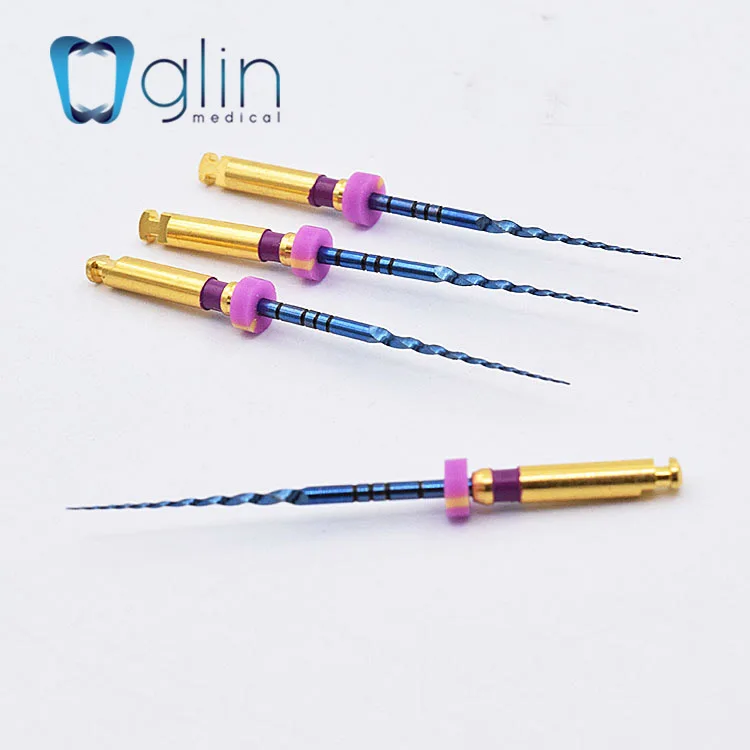 Dental Factory Direct Wholesale Blue Heat Activation Rotary Files 25mm S1