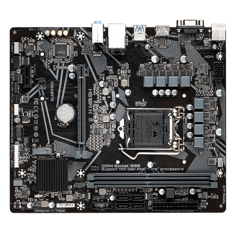 New board for GIGABYTE H510M H Motherboard . 11th and 10th Gen Intel Core Series Processors For LGA 1200 Socket 64G DDR4