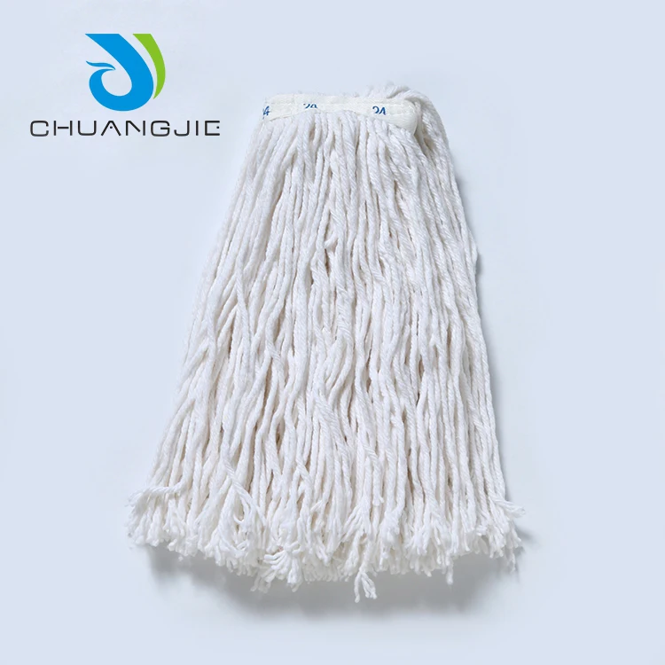 Практичные детали для мокрой швабры из хлопка и полиэстера, головка для очистки пола
