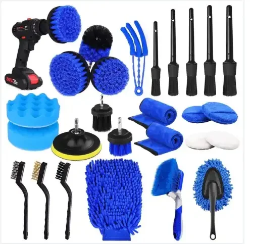 Factory Price 26 Pcs Car Detailing Brush Set Car Cleaning Tools For Car Washing