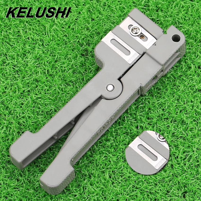 
 Инструмент для зачистки коаксиального кабеля 45-162, волоконно-оптический Стриппер, поперечная лучевая трубка, нож для открывания и зачистки, свободный корпус  