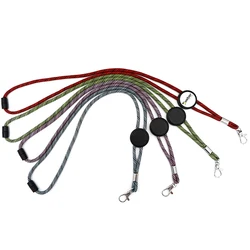 Customizable nfl lanyards football teams round cord lanyard neck strap