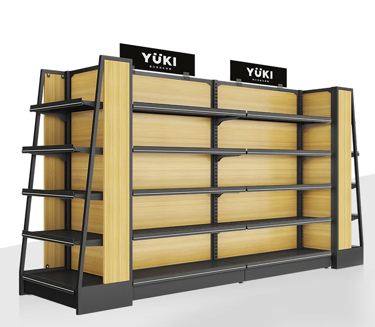 China Factory Wholesale Price Custom High Standard Supermarket Wall Shelf Fruit