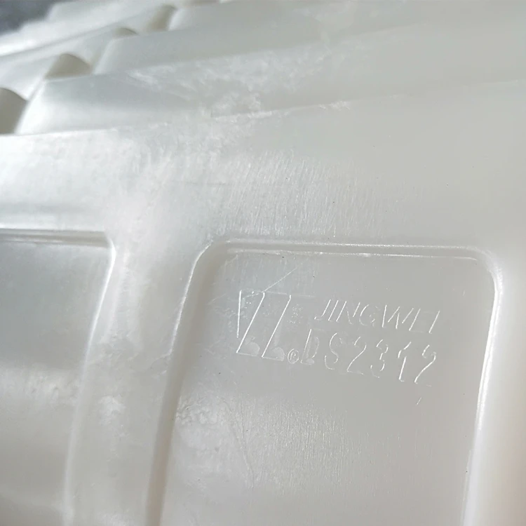 D model Elevator bucket D4*3 Plastic elevator roller rice bucket HDPE nylon food grade bucket