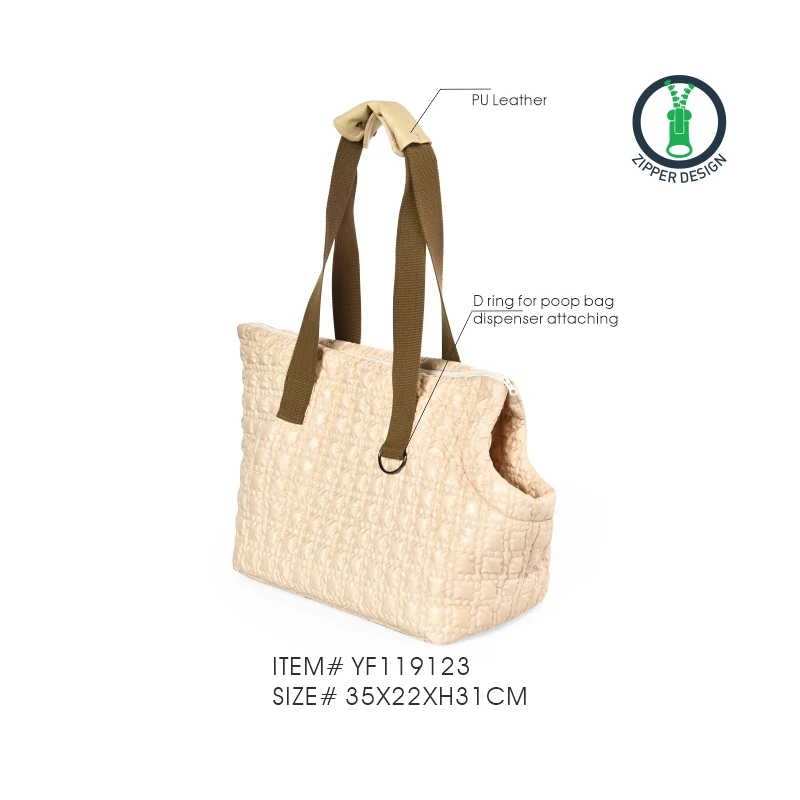 25 Pounds Fashionable Small Dog Handbag Car Seat Carrier Bag Pet Travel Carrier Bag