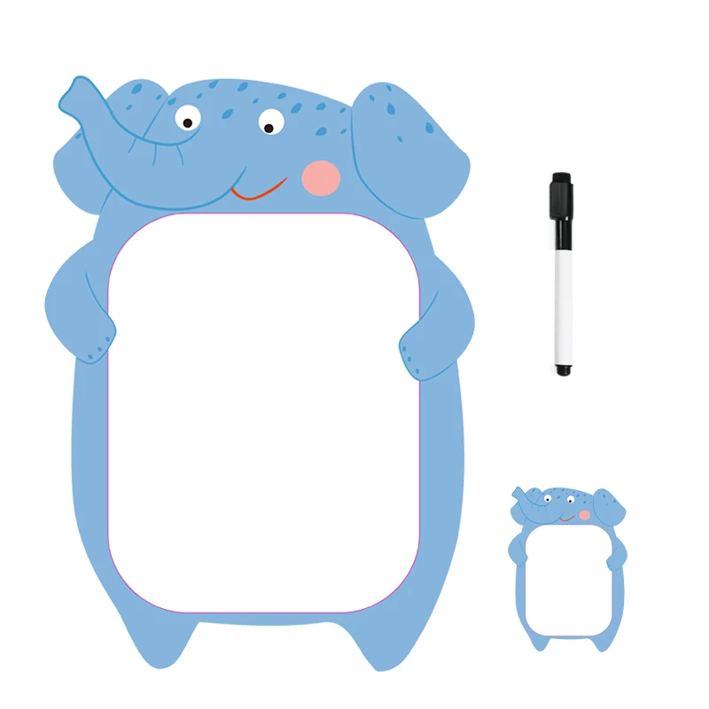 Custom Whiteboard Wall Sticker Self Adhesive Cartoon Writing Board Dry Erase Children Room Board