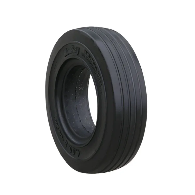 Solid forklift tires 400-8 4.00-8 for airport passenger luggage trailer