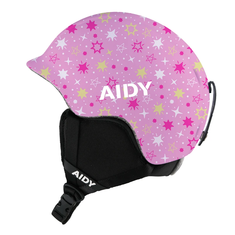 Factory Supplier OEM Protective Ski Helmets PC Shell CE EN1077 Children Kids Winter Outdoor Sports Snowboard Skiing Helmets