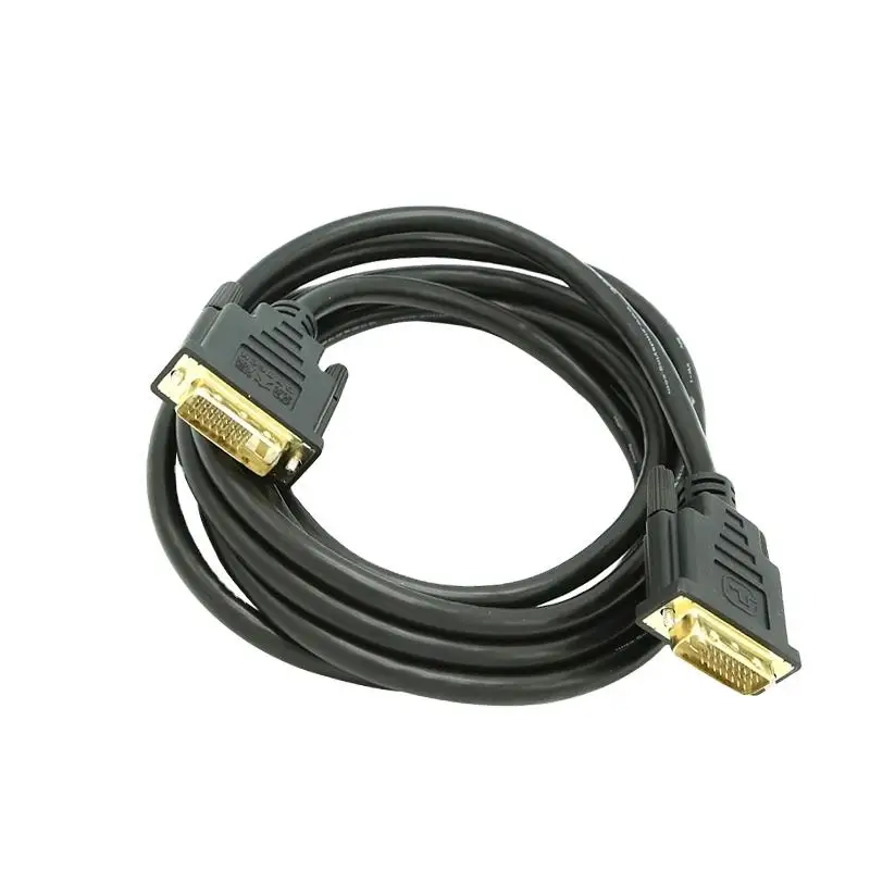 Customization DVI HD data cable without magnetic ring compatible with display device with div interface
