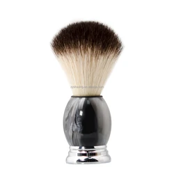 Metal Resin Handle Nylon Shaving Brush
