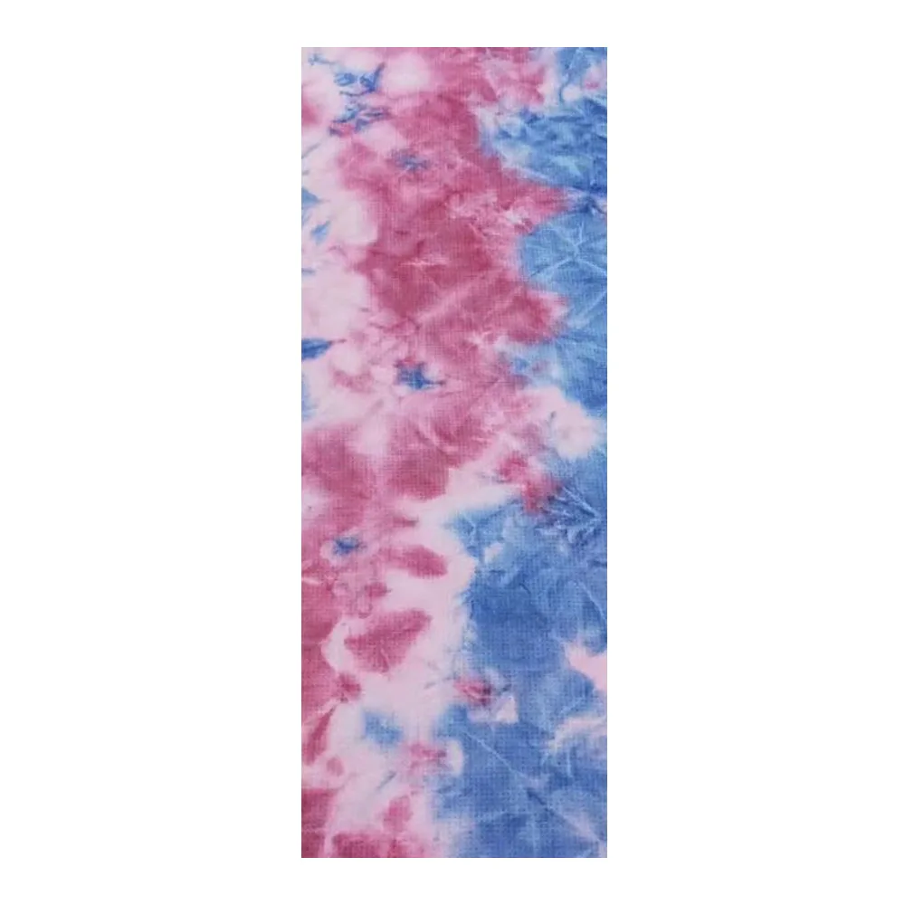 Quality purple colorful tie dye microfibre polyester quick dry yoga non slip yoga towels (1600189184396)